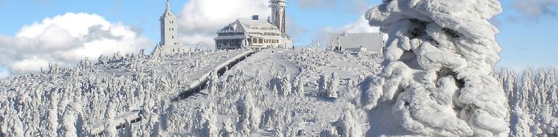 Erzgebirge - Fichtelberg im Winter