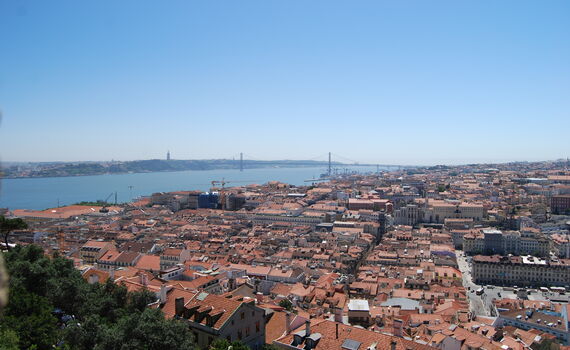 Lissabon - Blick auf die Stadt